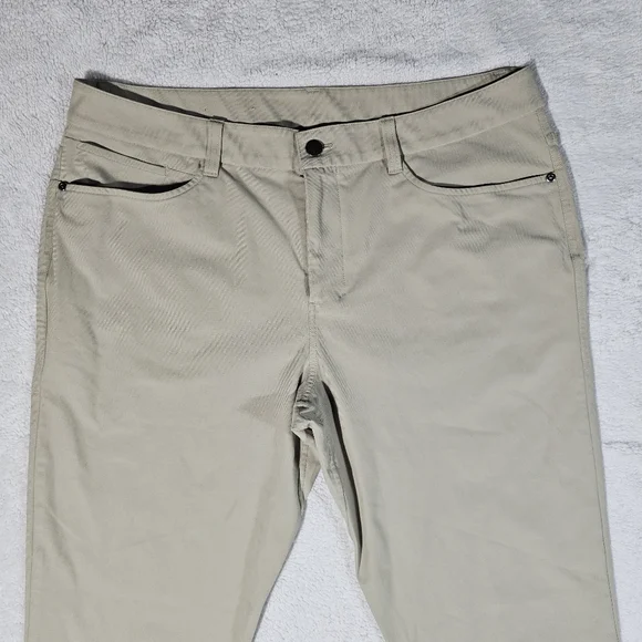 Lululemon ABC Classic-Fit Tan Pants - Picture 3 of 11
